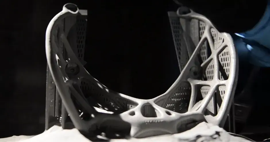 DMP(Direct Metal Printing)으로 제작한 항공기용 브라켓