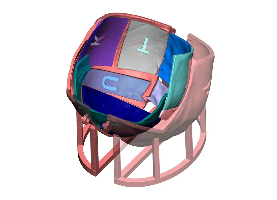 VSP Cranial Positioning Guides Render