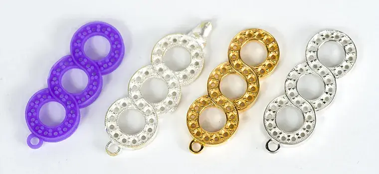 3D Systems ProJet MJP VisiJet M2 CAST 펜던트 주조 