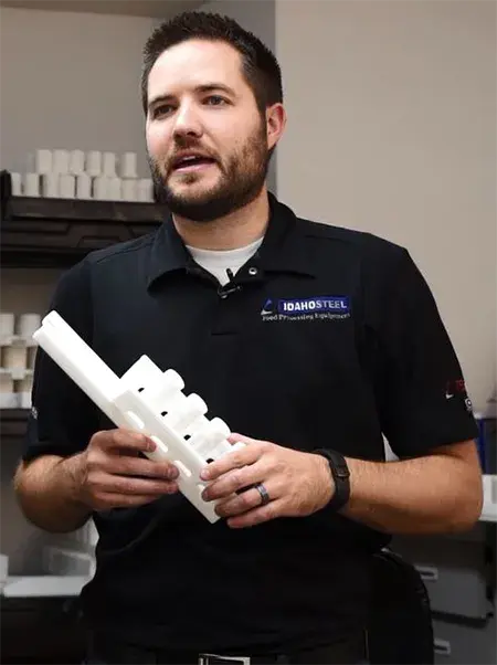 3D로 프린트한 Idaho Steel의 기계 가공 도구