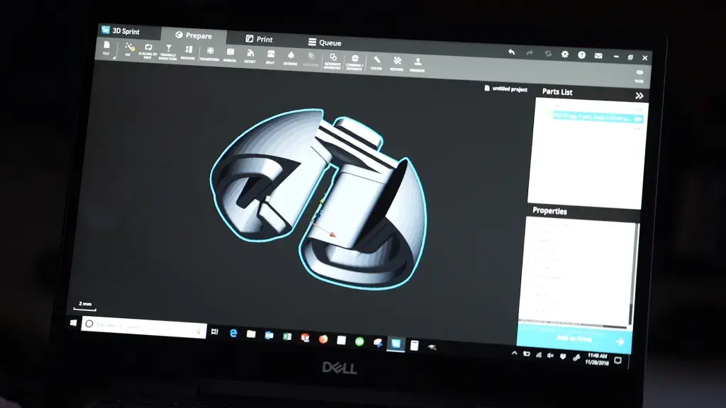 3D Sprint의 3D 프린팅용 파일
