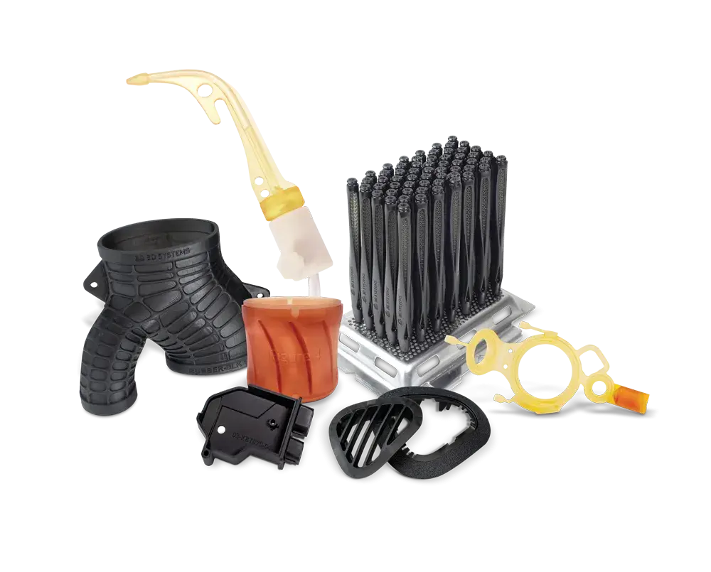 3D Systems Figure 4 플랫폼에 사용되는 생산 등급 소재