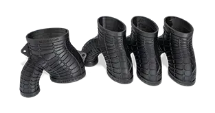 Figure 4 RUBBER-BLK 10 소재의 매니폴드 어댑터 