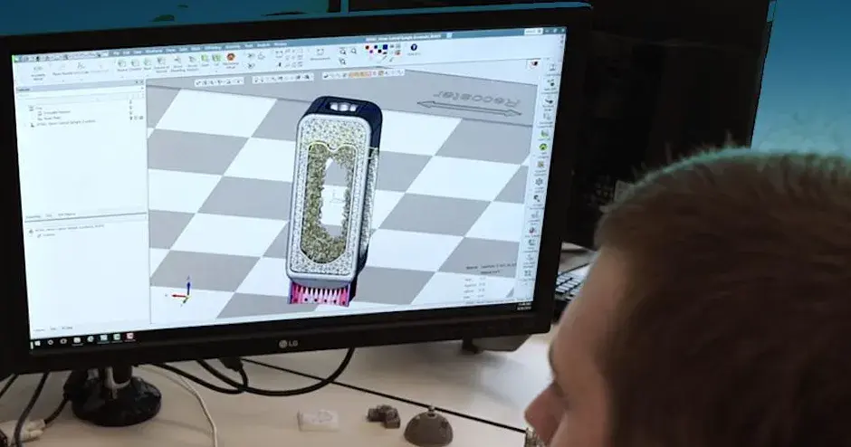 금속 3D 프린터 서비스 배너