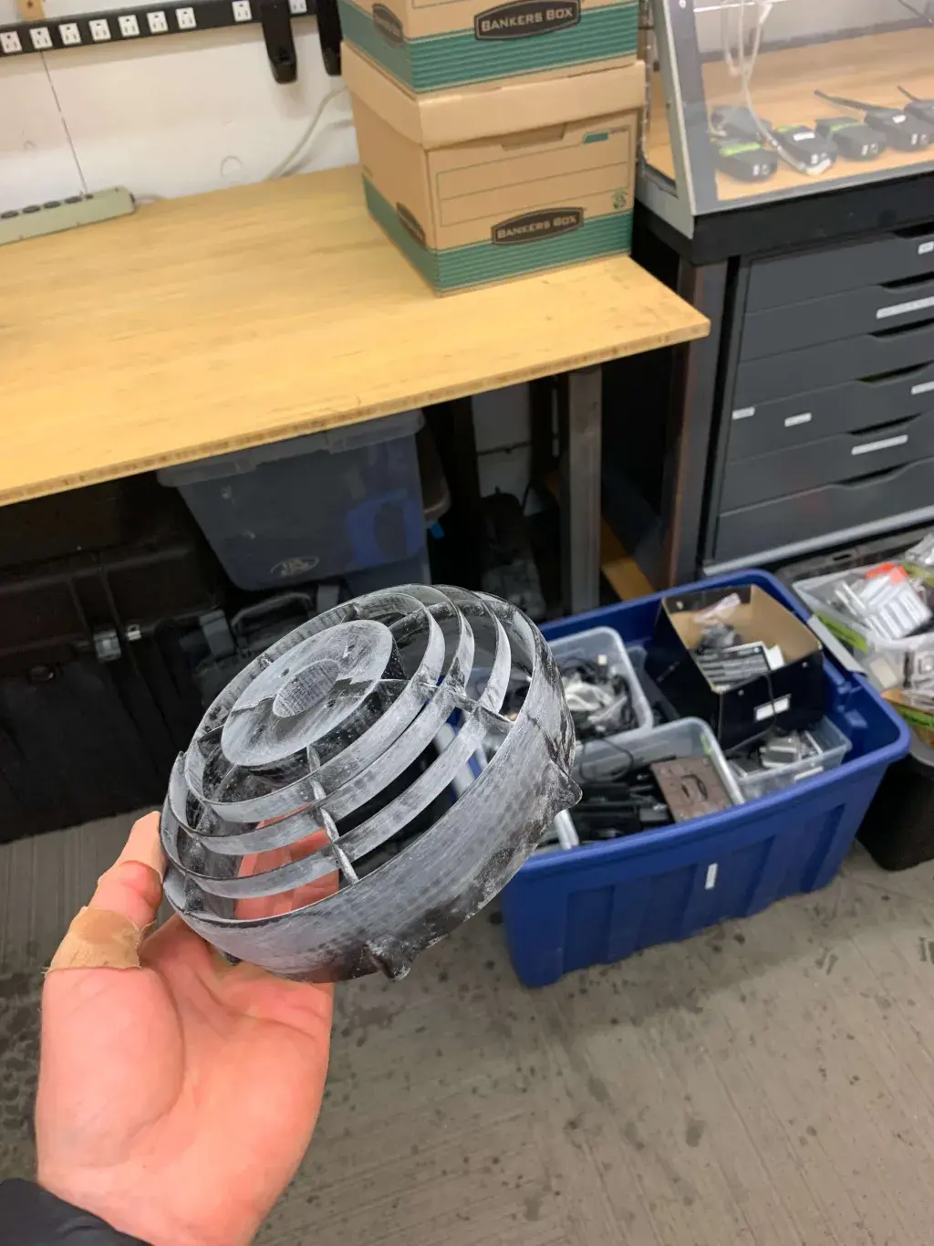 KAI Concepts에서 생산한 수중 테스트용 Figure 4 부품