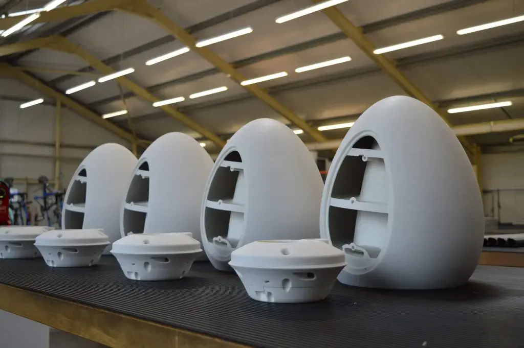 SLS 기술로 생산된 라우드스피커 캐비닛