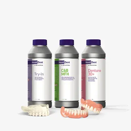 NextDent 소재 3병