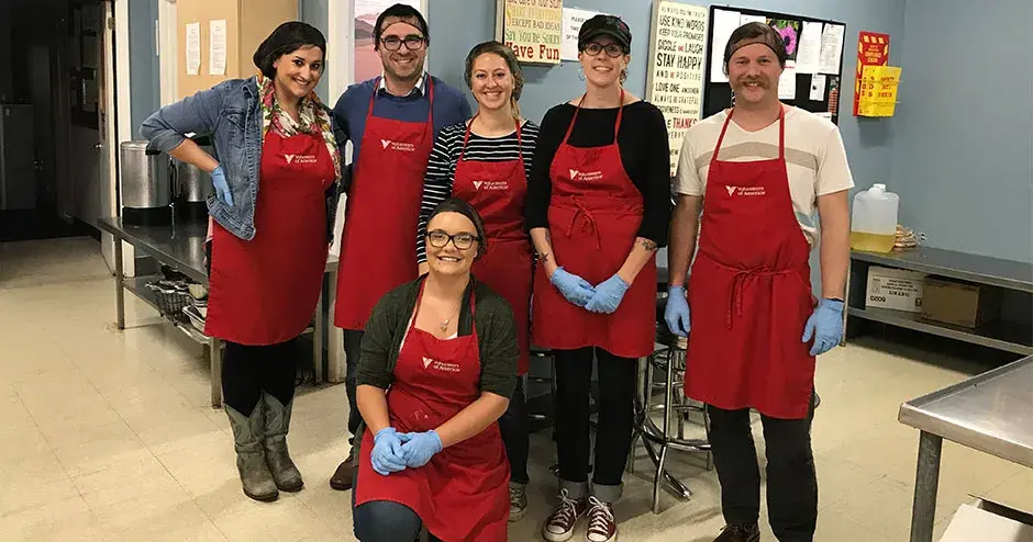 3D Systems 직원 봉사자 그룹