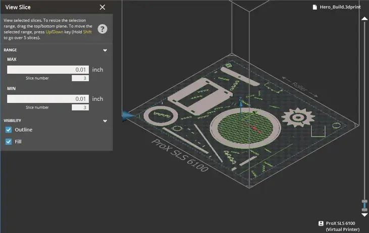 날카로운 모서리 처리 3D 스프린트 5.1보기