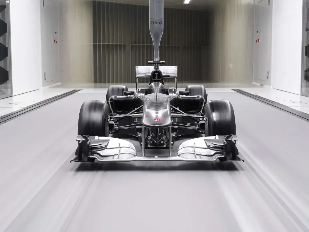 3D Systems를 기반으로 제작된 Sauber 풍동 모델