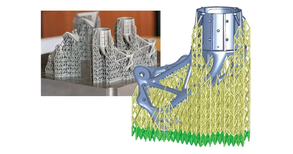 산업용 부품에 할당된 타워 콘 파워 서포트