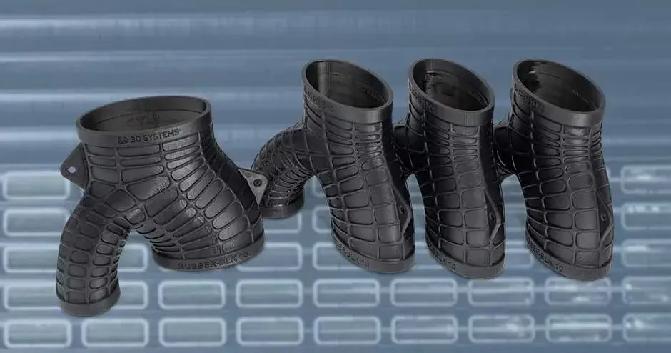 그림 4 차고 내부를 배경으로 한 Rubber BLK10 Y-매니폴드 어댑터의 모습