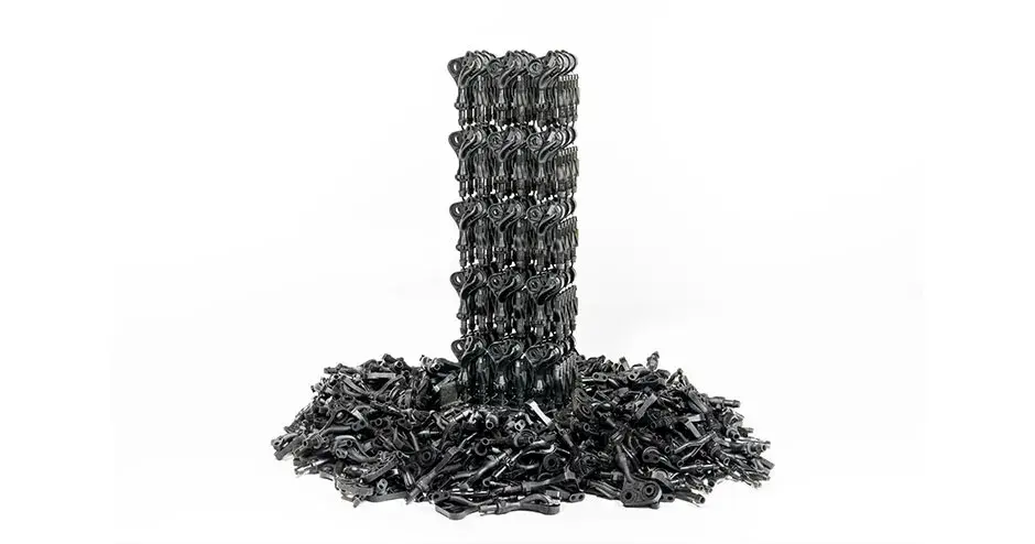 Figure 4 Pro BLK 10을 사용한 스태킹 방식의 프린트 제조