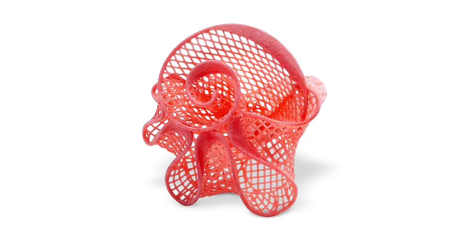 VisiJet Wax Jewel Red 융합 링