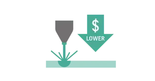 DMP(Direct Metal Printing)를 통해 상당한 생산 비용 절감