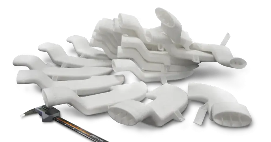 Duraform PA SLS으로 제작된 3D 프린트 덕트