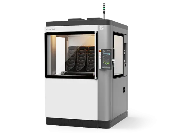 SLA 750 듀얼 3D 프린터 각도