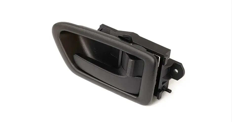 브리지 생산을 위해 3D 프린팅된 베젤, 캡, 브래킷, 핸들 및 스위치로 구성된 도어 핸들.