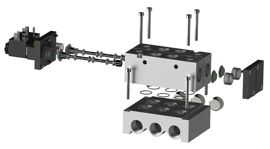 전기 밸브 어셈블리 초기