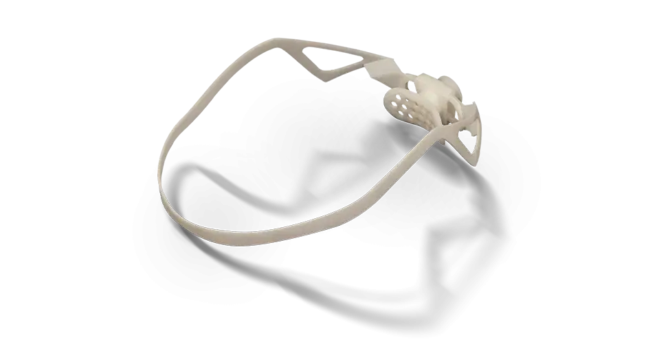 3D 프린팅한 헬멧 텐셔너