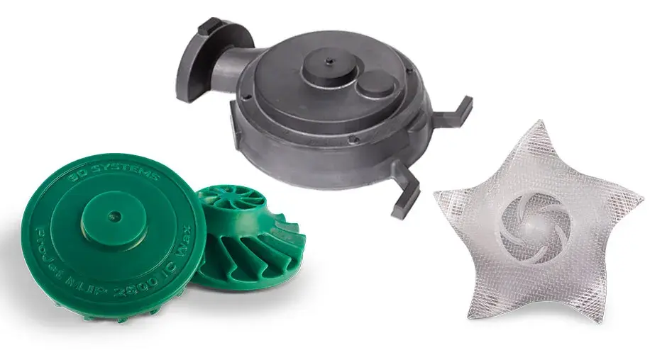 다양한 왁스 패턴