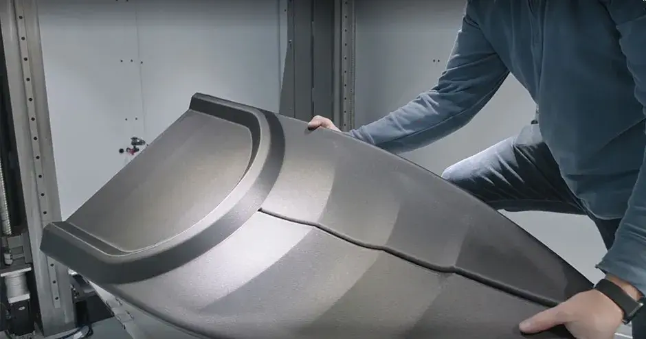 압출 완료 3D 프린팅 부품