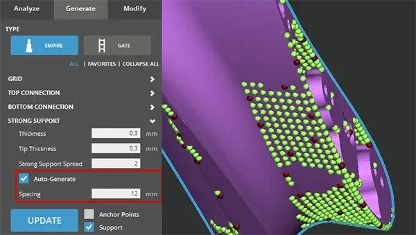 강력한 앵커 보기 3D 스프린트 5.1