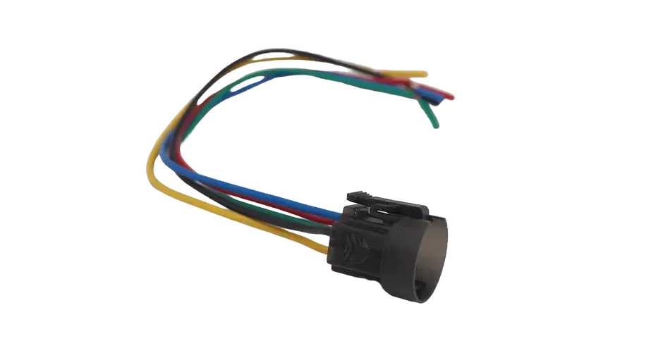 A Figure 4 Tough 75C FR Black 소재로 프린팅한 커넥터