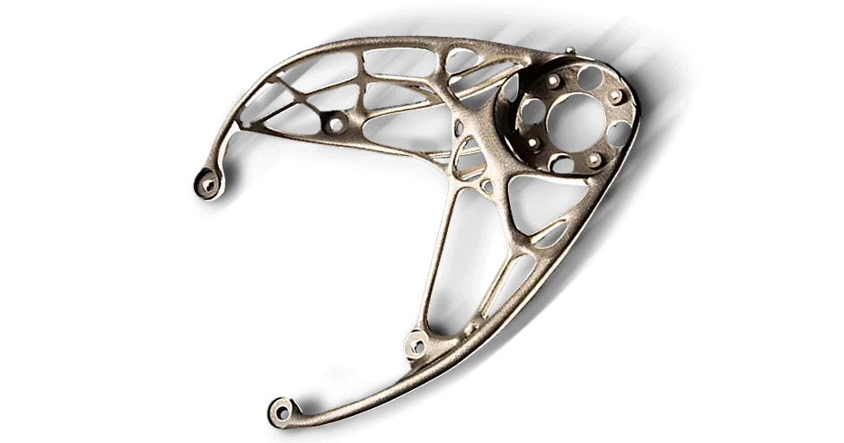 Thales Metal Bracket LaserForm Titanium Gr. 5