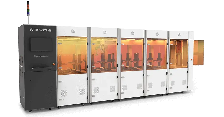 3D Systems Figure 4 고수율 플라스틱 생산 시스템