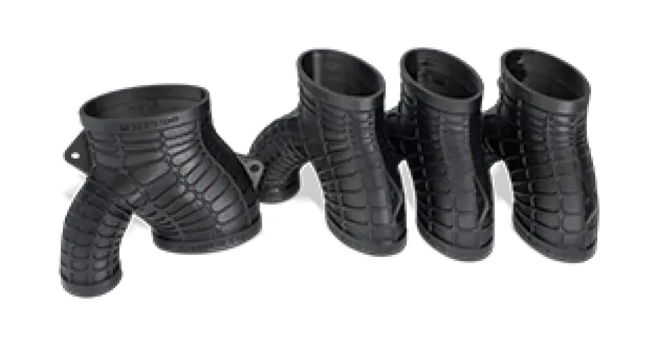 Figure 4 RUBBER-BLK 10 소재의 매니폴드 어댑터 