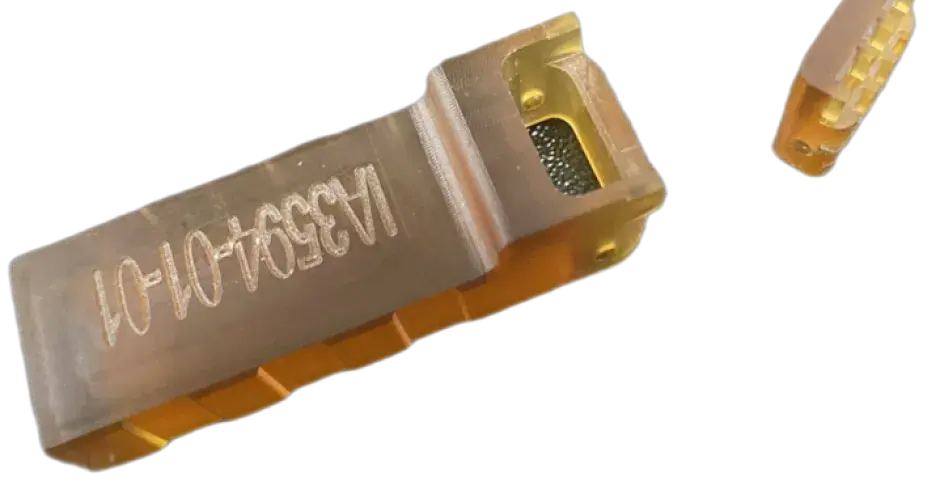 Figure 4 Hi-Temp 300 AM으로 인쇄한 내고온성 고정 장치